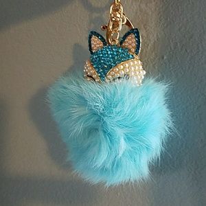 ❣3 for 25❣Foxy Fox pompom Keychain